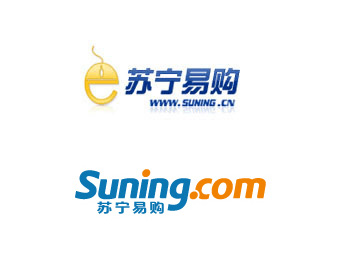 苏宁易购旧新标志对比